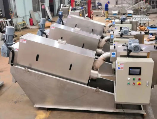 স্টেইনলেস স্টীল স্বয়ংক্রিয় সর্পিল প্রেস ডিওয়াটারিং মেশিন