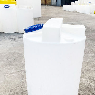 100L রাউন্ড বটম পিই ডোজিং বালতি প্যাক/পাম কেমিক্যাল স্যুয়েজ এজেন্ট মিক্সিং