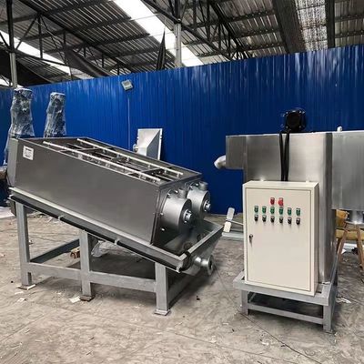 12m3/H সর্পিল স্লাজ ডিওয়াটারিং মেশিন স্টেইনলেস স্টিল কয়লা স্লাইম স্লাজ ডিওয়াটারিং