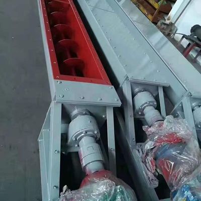 কার্বন ইস্পাত স্লাজ স্ক্রু পরিবাহক শুকনো পাউডার শিল্প সর্পিল পরিবাহক