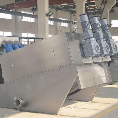 পোল্ট্রি হাঁস শূকর ফেকাল জন্য শিল্প ভলিউট স্লাজ ডিওয়াটারিং মেশিন