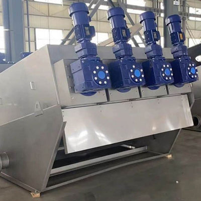পোল্ট্রি হাঁস শূকর ফেকাল জন্য শিল্প ভলিউট স্লাজ ডিওয়াটারিং মেশিন