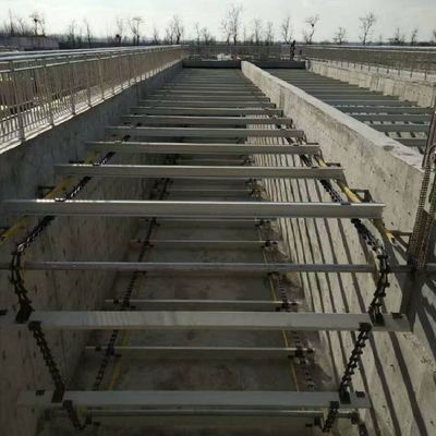 স্লাজ সেডিমেন্টেশন ট্যাঙ্কে অ ধাতব চেইন স্লাজ স্ক্র্যাপার