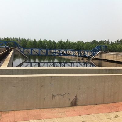 নিকাশী চিকিত্সার জন্য স্টেইনলেস স্টীল ভ্রমণ কাদা স্ক্র্যাপার অনুভূমিক