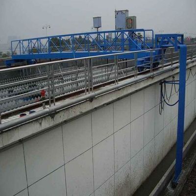 নিকাশী চিকিত্সার জন্য স্টেইনলেস স্টীল ভ্রমণ কাদা স্ক্র্যাপার অনুভূমিক