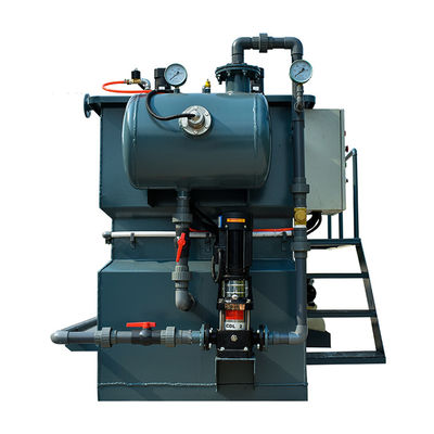 100m3 কার্বন ইস্পাত দ্রবীভূত বাষ্প ফ্লোটেশন মেশিন গার্হস্থ্য পয়ঃনিষ্কাশন চিকিত্সা