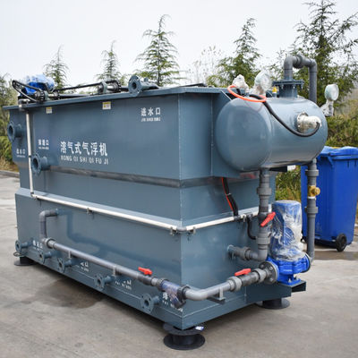 100m3 কার্বন ইস্পাত দ্রবীভূত বাষ্প ফ্লোটেশন মেশিন গার্হস্থ্য পয়ঃনিষ্কাশন চিকিত্সা