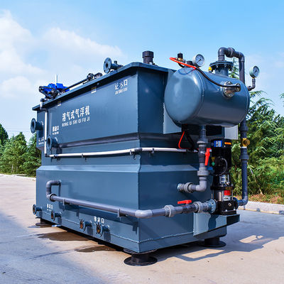 100m3 কার্বন ইস্পাত দ্রবীভূত বাষ্প ফ্লোটেশন মেশিন গার্হস্থ্য পয়ঃনিষ্কাশন চিকিত্সা