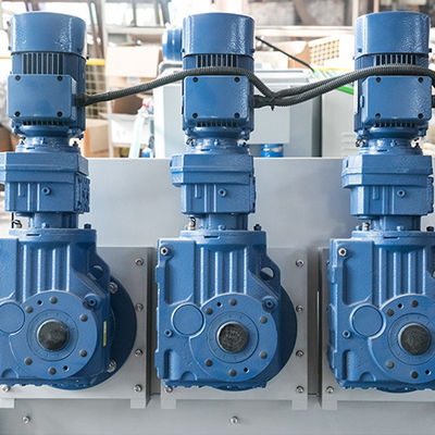 স্পাইরাল টাইপ স্ক্রু প্রেস স্লাজ ডিওয়াটারিং মেশিন এসএস 304 উপাদান