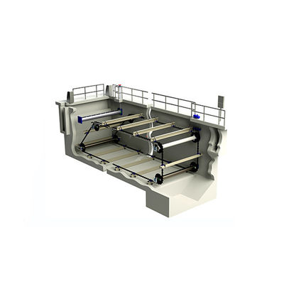 SS চেইন ট্র্যাকশন কাদা স্ক্র্যাপার চেইন প্লেট স্লাজ স্ক্র্যাপার অবক্ষেপণ ট্যাঙ্কের জন্য