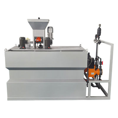 তিনটি চেম্বার PAM/PAC ড্রাই পাউডার ডোজিং ইকুইপমেন্ট ইন্টিগ্রেটেড 4000L/H