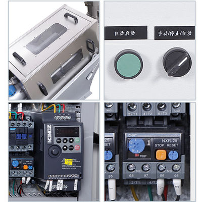 সম্পূর্ণ স্বয়ংক্রিয় 304SS স্পাইরাল স্লাজ ডিওয়াটারিং ইকুইপমেন্ট 30-50kg/h