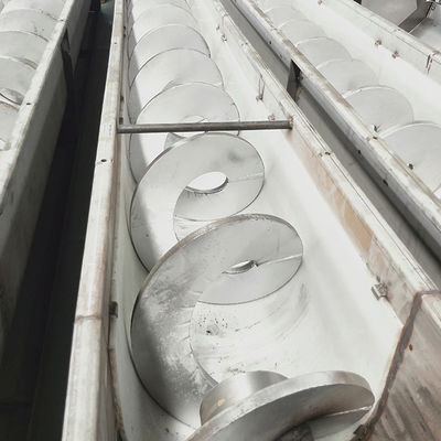 304 স্টেইনলেস স্টিল ইউ আকৃতির শ্যাফটলেস স্ক্রু কনভেয়ার মেশিন 1~20 মি দৈর্ঘ্য