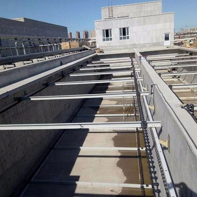 SS304 চেইন প্লেট স্লাজ স্ক্র্যাপার সিস্টেম 18 মি দৈর্ঘ্য স্যুয়েজ ট্রিটমেন্ট প্ল্যান্ট