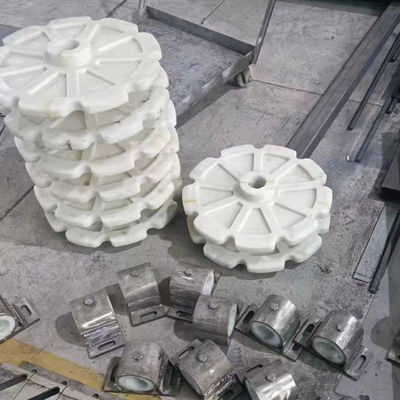 পিএলসি নিয়ন্ত্রণ অ ধাতব স্লাজ স্ক্র্যাপার সিস্টেম চেইন প্লেট স্ল্যাগ স্ক্র্যাপার 1-18 মি