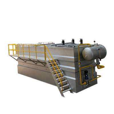 1000L-4000L মাংস প্রক্রিয়াকরণের বর্জ্য জল চিকিত্সার জন্য দ্রবীভূত এয়ার ফ্লোটেশন মেশিন