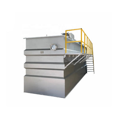 1000L-4000L মাংস প্রক্রিয়াকরণের বর্জ্য জল চিকিত্সার জন্য দ্রবীভূত এয়ার ফ্লোটেশন মেশিন