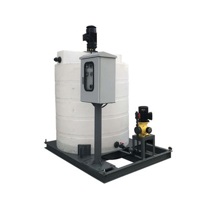 কুলিং ওয়াটার স্টেবিলাইজার সঞ্চালনের জন্য শক্তি সঞ্চয় 2000L/H PE কোগুল্যান্ট ডোজিং সিস্টেম