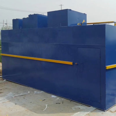 SS304 MBR MBBR ইন্ডাস্ট্রিয়াল স্যুয়েজ ট্রিটমেন্ট প্ল্যান্ট মেশিনারি 100m3/D ইকো ফ্রেন্ডলি