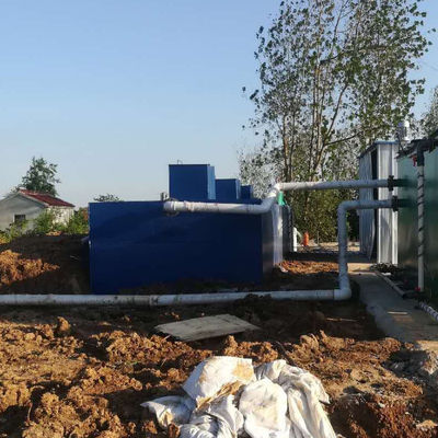 SS304 MBR MBBR ইন্ডাস্ট্রিয়াল স্যুয়েজ ট্রিটমেন্ট প্ল্যান্ট মেশিনারি 100m3/D ইকো ফ্রেন্ডলি