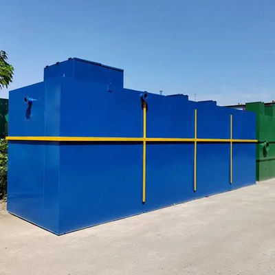 SS304 MBR MBBR ইন্ডাস্ট্রিয়াল স্যুয়েজ ট্রিটমেন্ট প্ল্যান্ট মেশিনারি 100m3/D ইকো ফ্রেন্ডলি