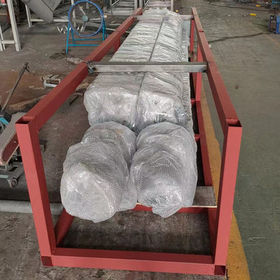 কার্বন ইস্পাত শ্যাফটলেস সর্পিল পরিবাহক সামঞ্জস্যযোগ্য গতি কাস্টমাইজড 1~100m