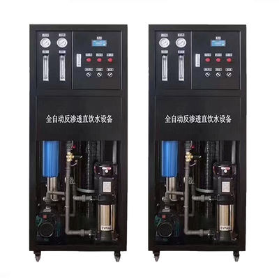 304 স্টেইনলেস স্টিল রিভার্স অসমোসিস ইউনিট | 500-1000L/H শিল্প জল পরিশোধন ব্যবস্থা