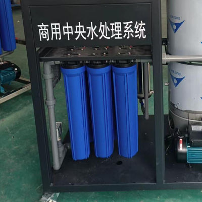 304 স্টেইনলেস স্টীল 500l -1000L বিপরীত অস্মোসিস মেশিন