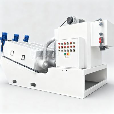 স্ব ক্লিনিং স্লাজ থিকনিং সিস্টেম ভলিউট স্লাজ ডিওয়াটারিং প্রেস