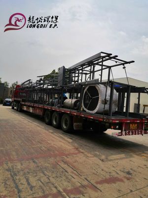 পোর্টেবল ট্র্যাশ অপসারণ পরিবাহক, 500 মিমি স্ক্রু কনভেয়র মেশিন