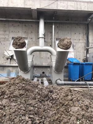 400 মিমি স্লাজ প্রেস মেশিন, স্টেইনলেস স্টিল অনুভূমিক স্ক্রু প্রেস