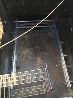 4.5 মি ভ্রমণ ভ্রমণ সেতু স্লাজ স্ক্র্যাপার নন ধাতব চেইন প্লেট স্ক্র্যাপিং উপাদান