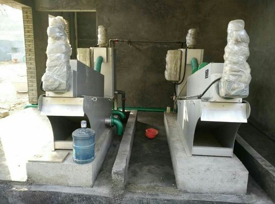 4.5 এম 3 / এইচ স্ক্রু প্রেস স্লাজ ডিভোটারিং মেশিন, রাসায়নিক স্লাজ ডুটারিং সরঞ্জাম