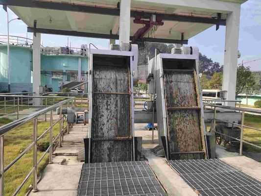 1500 মিমি মেকানিকাল বার স্ক্রিন রোটারি সলিড তরল পৃথককারী