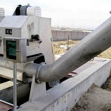 নিকাশী স্ক্রু প্রেস মেশিন, 1.2m3 / ঘন্টা ছোট ডিওটারিং স্ক্রু প্রেস