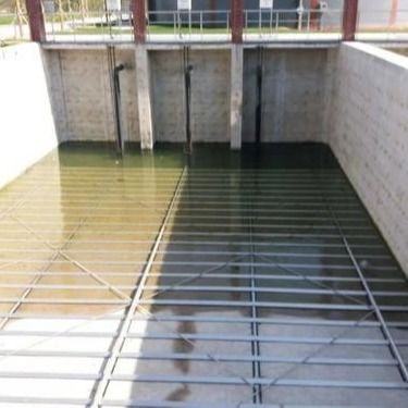 স্কয়ার বর্জ্য জলের পুলের জন্য ব্যবহৃত নীচে স্ক্র্যাপের পুনরুদ্ধার করা