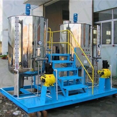 পৌর 4000L / ঘন্টা স্বয়ংক্রিয় ডোজিং মেশিন কার্বন ইস্পাত