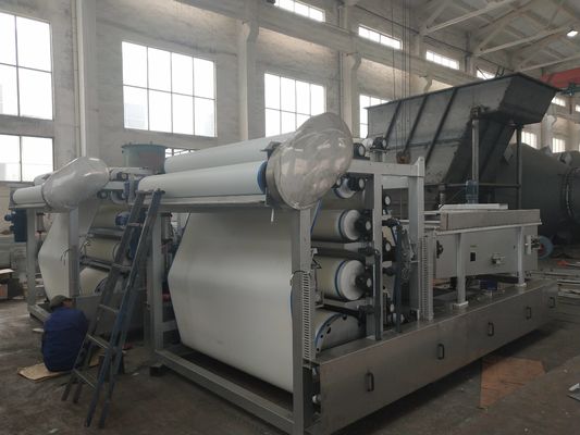 মিউনিসিপ্যালি স্ক্রু প্রেস স্লাজ ডাবেরিং মেশিন স্বয়ংক্রিয় সংশোধন