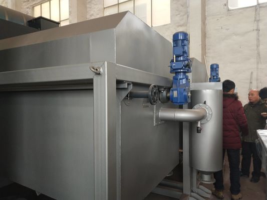 স্টেইনলেস স্টিল স্লারি ডিওয়াটারিং সরঞ্জাম, 10 মি 3 / ঘন্টা বেল্ট প্রেস বর্জ্য জল চিকিত্সা