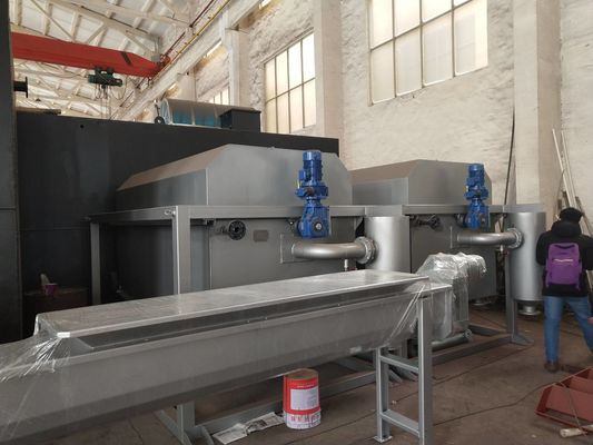 মুভিং রিং স্ক্রু শ্যাফট রোটারি ড্রাম থিকেনার গ্র্যাভিটি স্লাজ থিকেনার 30m3/H