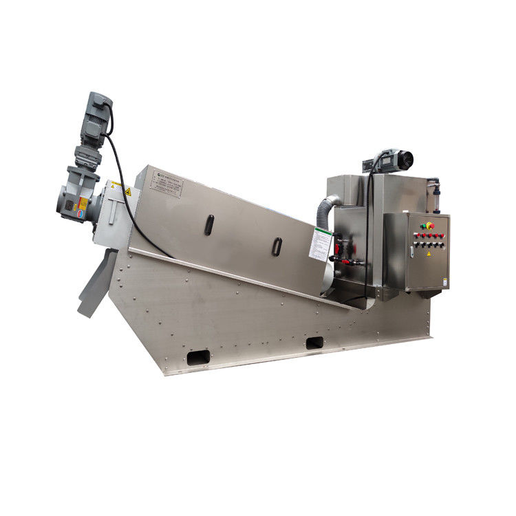 12m3/H সর্পিল স্লাজ ডিওয়াটারিং মেশিন স্টেইনলেস স্টিল কয়লা স্লাইম স্লাজ ডিওয়াটারিং