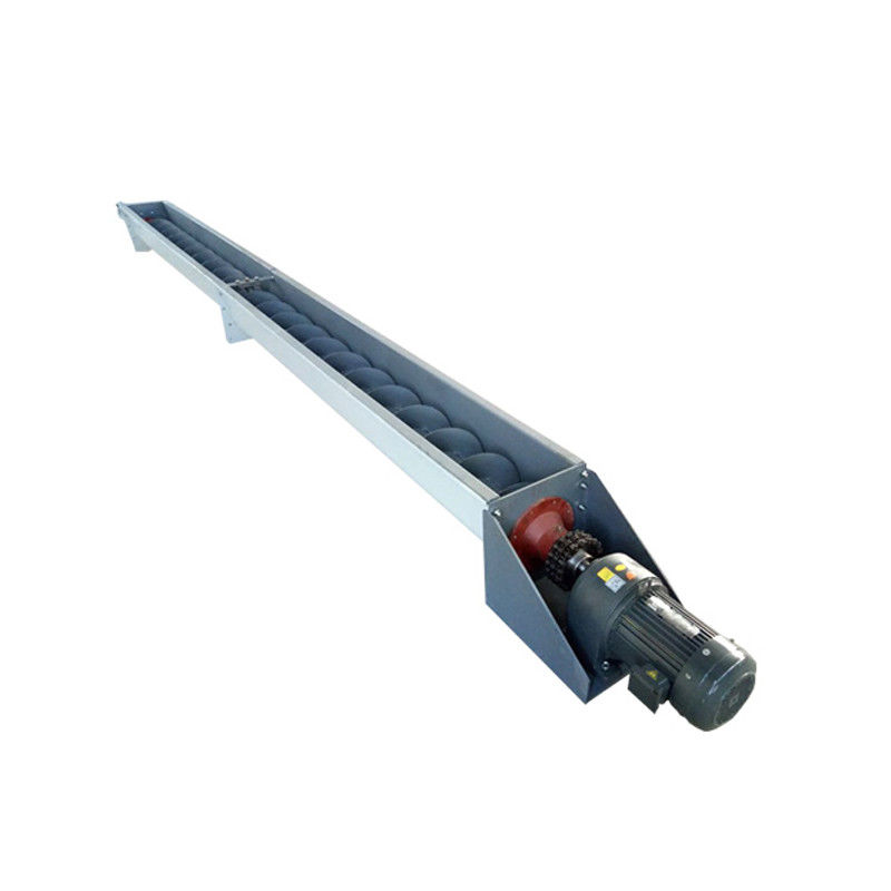 সিমেন্ট শস্য পাউডারের জন্য 1~100m দৈর্ঘ্যের স্বয়ংক্রিয় কার্বন ইস্পাত শ্যাফটলেস স্ক্রু পরিবাহক