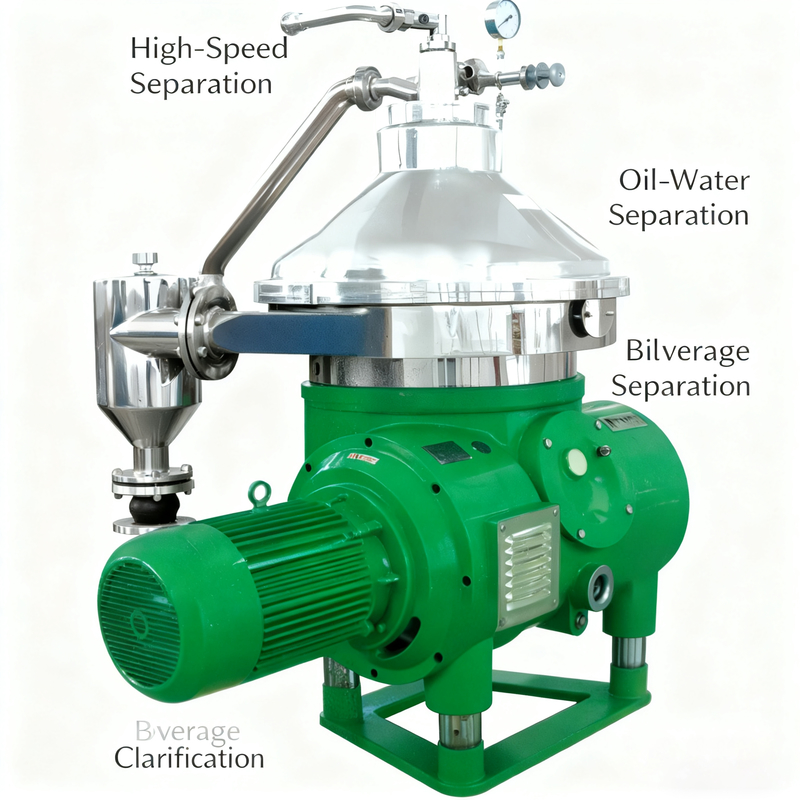 শিল্পে কঠিন এবং তরল ধাপের অবিচ্ছিন্ন বিচ্ছেদের জন্য স্বয়ংক্রিয় ডিস্ক সেন্ট্রিফুগ