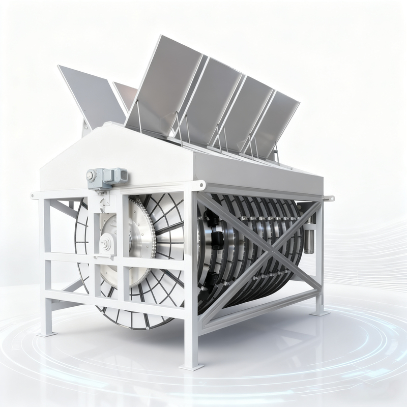 ইন্ডাস্ট্রিয়াল ফিল্টারিং সিস্টেম তরল ফিল্টারিং এবং কঠিন বিচ্ছেদ প্রক্রিয়ার জন্য ঘূর্ণন ডিস্ক ফিল্টার