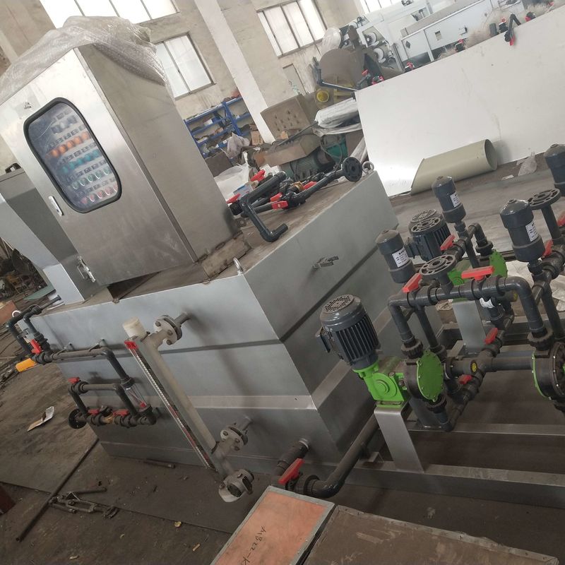 1500L / ঘন্টা স্বয়ংক্রিয় ডোজিং মেশিন নিকাশী চিকিত্সা ISO9001