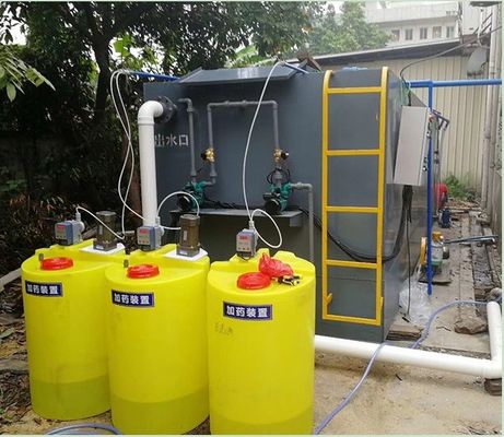 1000L/H PE Pac Pam Flocculant স্বয়ংক্রিয় ডোজিং মেশিন ধীর রিলিজ দ্রবীভূত