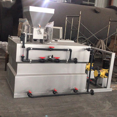 500L/H থ্রি বক্স ইন্টিগ্রেটেড PAM ড্রাই পাউডার স্বয়ংক্রিয় ডোজিং ডিভাইস স্যুয়েজ ট্রিটমেন্ট