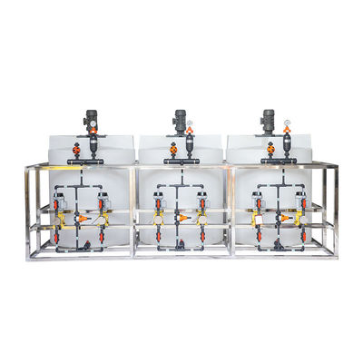 4500L/H সম্পূর্ণ স্বয়ংক্রিয় ডোজিং মেশিন দ্রবীভূত মিক্সিং ইন্টিগ্রেটেড