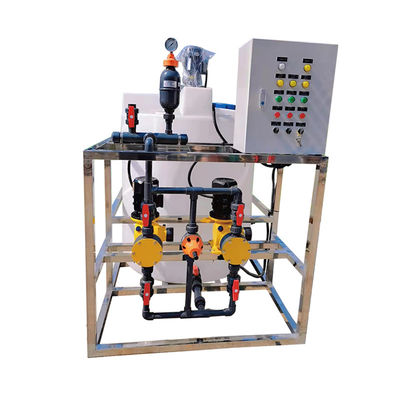 CE ISO 250L~10000L সম্পূর্ণ স্বয়ংক্রিয় ডোজিং মেশিন PAC/PAM Flocculant ডোজিং সিস্টেম