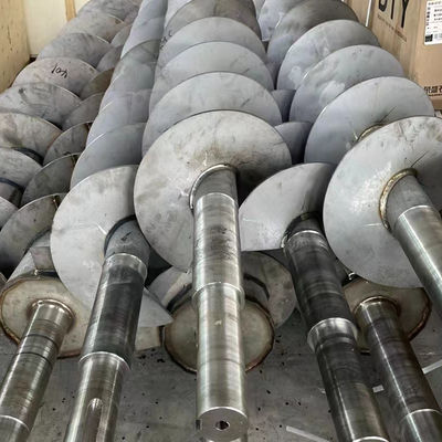 50m3/H কার্বন স্টিল শ্যাফটলেস স্ক্রু কনভেয়র স্বয়ংক্রিয় স্টেইনলেস স্টিল সর্পিল পরিবাহক